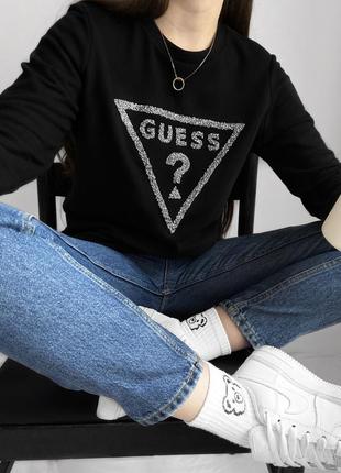 Свитшот от guess, оригинал🖤 massimo