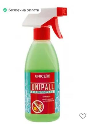 Дезинфицирующее средство-антисептик unice home unipall,400 ml