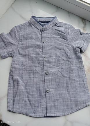 Рубашечки для мальчика на возраст от 6 до 12 месяцев6 фото