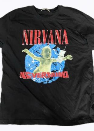 Футболка мерч nirvana