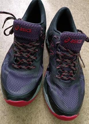 Kросівки оригінальні бігові трейлові gore-tex asics gel trabuco ver.6 яркого кольору1 фото