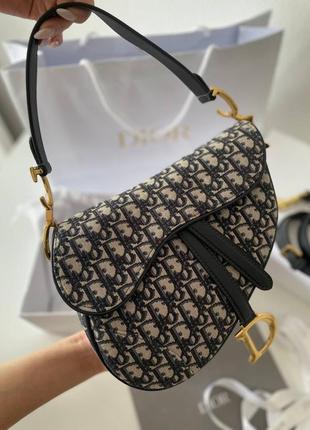 Женская сумка кристиан диор седло dior saddle bag