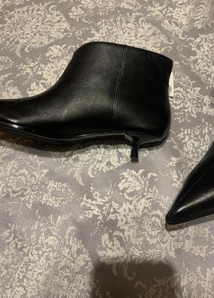 Новые кожаные ботинки ( сапоги, ботинки) zara 36 р6 фото
