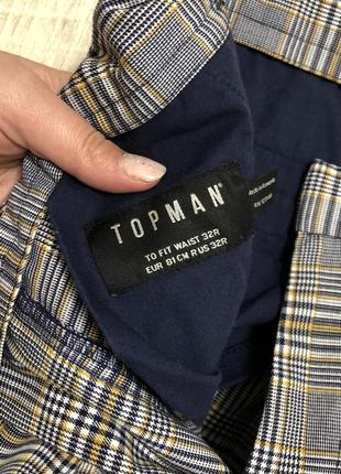 Topman брюки в клетку брюки 324 фото