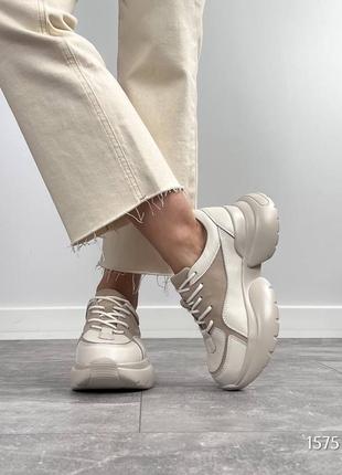 Кросівки білі,моко , натуральна шкіра5 фото