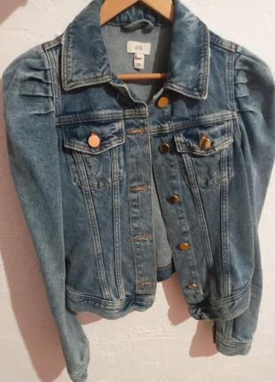 Джинсовий піджак river island