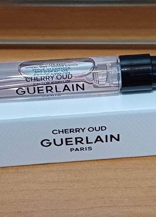 Оригинальный пробник cherry oud&nbsp;от&nbsp;guerlain (2мл)2 фото