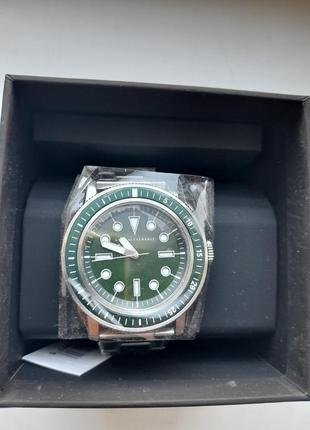 Armani exchange leonardo quartz green dial men's watch
