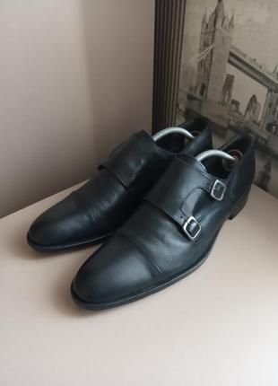 Туфлі дабл монки carlo d.c.ponty style milan (43) з натуральної шкіри чоловічі