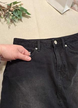 Коротка джинсова спідниця3 фото