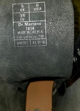 Черевики dr martens 1914 black smooth шкіряні високі сапоги кросівки чоботи 1b608 фото