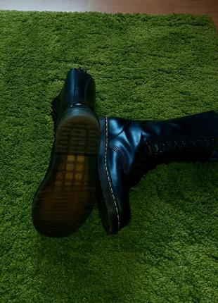 Ботинки dr martens 1914 black smooth кожаные высокие сапоги кроссовки 1b606 фото