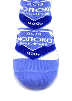 Мужские высокие носки сгущенное молоко 41-45 синие носки сгущенка9 фото