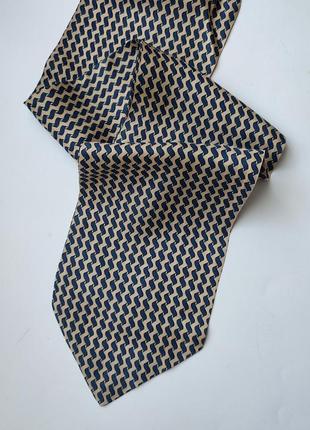 Шовкова краватка аскот, шовкова шийна хустка carven paris8 фото