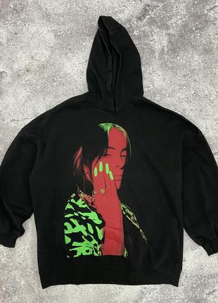 Billie eilish оверсайз washed худи Билли айлиш певица h&amp;m