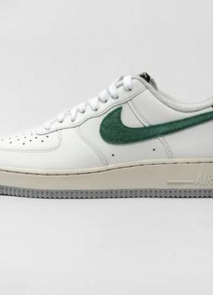 Кроссовки оригинал nike air force 1 low white malachite артикул: dr8593-100 самых эр форс original2 фото