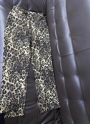 Круті джинси леопард принт8 фото