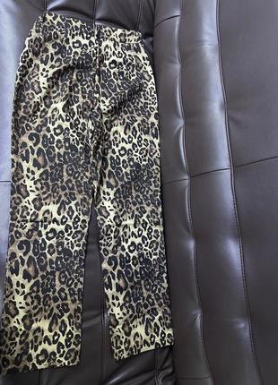 Круті джинси леопард принт9 фото
