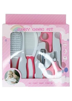 Гигиенический набор для новорожденных mgz-0700(pink) в коробке1 фото