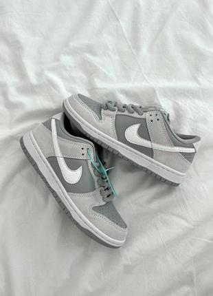 Кросівки nike sb dunk grey4 фото