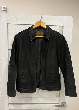 Куртка шкіряна pepe jeans buffalo leather розмір м оригінал10 фото