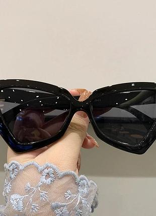 Очки трендовые женские мужские квадратные стильные  y2k prada versace yvl