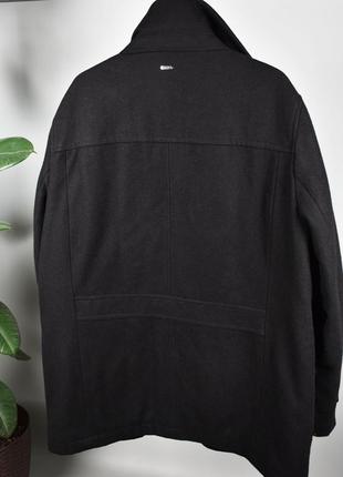 Calvin klein чоловіче пальто чорне вовняне з підкладкою розмір4 фото
