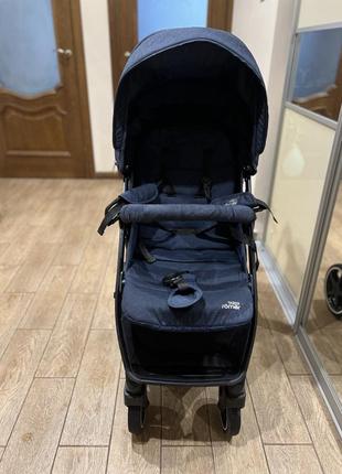 Продам детскую прогулочную коляску britax b-agile м в хорошем состоянии