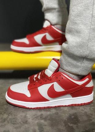 Новинка🚀🔥  nike sb dunk red&amp;white✅