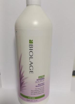 Biolage professional hydrasource shampoo шампунь для увлажнения сухих волос, распив.