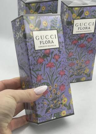 Gucci flora gorgeous magnolia, парфюм 100 мл