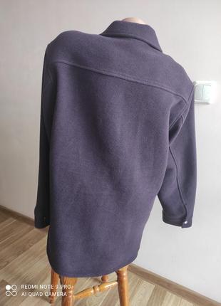 Теплая рубашка-куртка из смеси шерсти4 фото