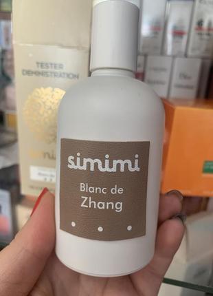 Парфумована вода simimi blanc de zhang тестер 100 мл