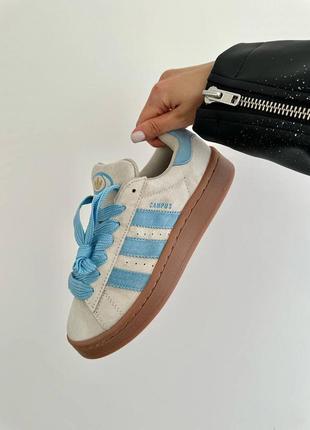 Adidas campus 00s putty grey preloved blue.2 фото