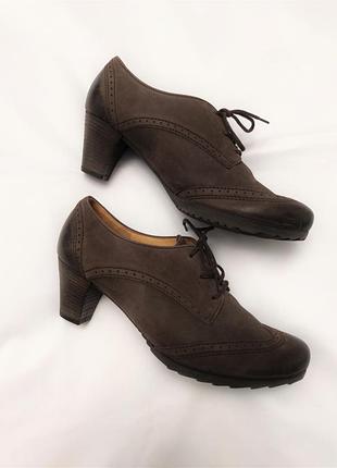 Gabor oxford туфли оксфорди кожа /8404/