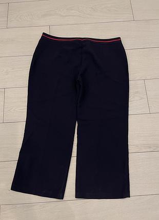 Стильные синии брюки 4