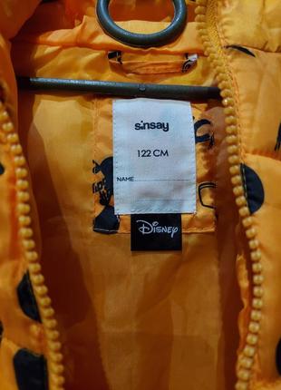 Крутая жилетка с микимаусом disney от sinsay оранжевая 5-7 лет5 фото