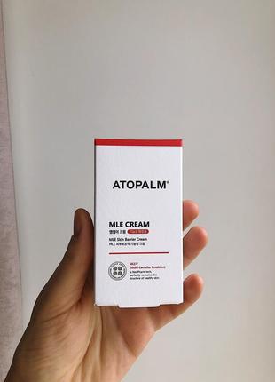 Atopalm mle face cream 30 ml, відновлюючий крем для обличчя на основі мультиламелярної емульсії, mle, атопальм, атопалм