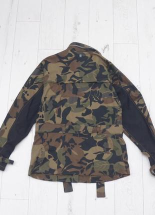 G-star raw chisel belted field jacket camo militari y2k камуфляжна куртка камо принт3 фото