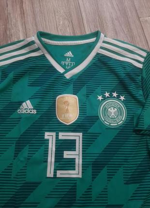 Футбольная футболка adidas germany muller германия форма размер м3 фото