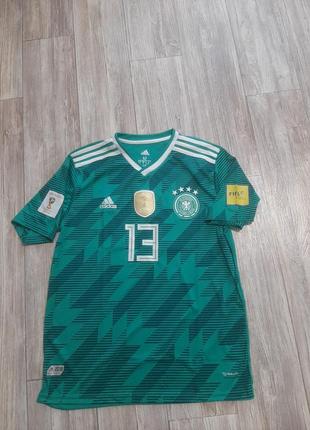 Футбольна футболка adidas germany muller германія форма розмір м