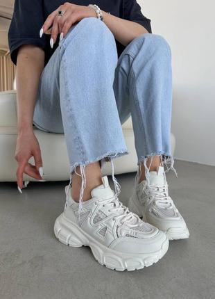 Кросівки молочні жіночі весна