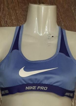 Брендовый спортивный топ р.m nike pro