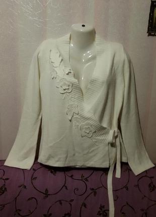 Мягенький теплый кардиган (пог 47-53 см)   22