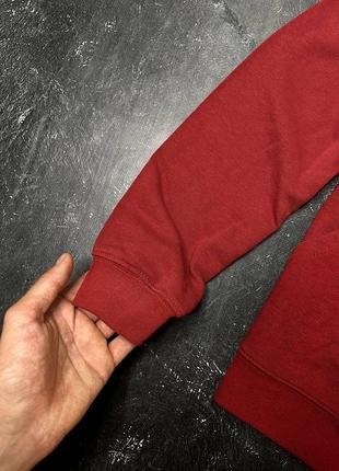 Худи stone island red3 фото