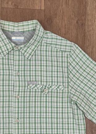 Рубашка columbia тенниска спортивная outdoor поло рубашка зеленый мужские outdoor