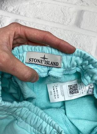 Шорти stone island blue5 фото