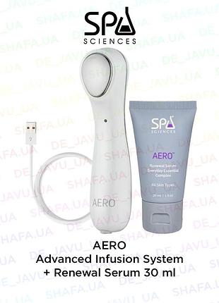 Набір для догляду за шкірою spa aero advanced infusion system + антивікова сироватка