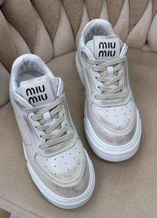 Кросівки miu miu2 фото