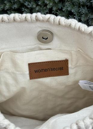 Women’s secret интересная эксклюзивная текстильная сумка кроссбоди через плечо бохо этно стиль бахрома6 фото